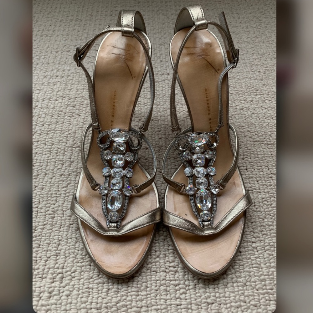 Giuseppe Zanotti Jeweled Strappy Sandals